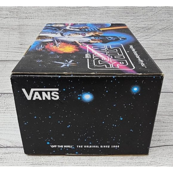 New in box!! Vans Authentic Star Wars Dark Planet Toddler Shoes size 4.5‎ - Picture 6 of 16